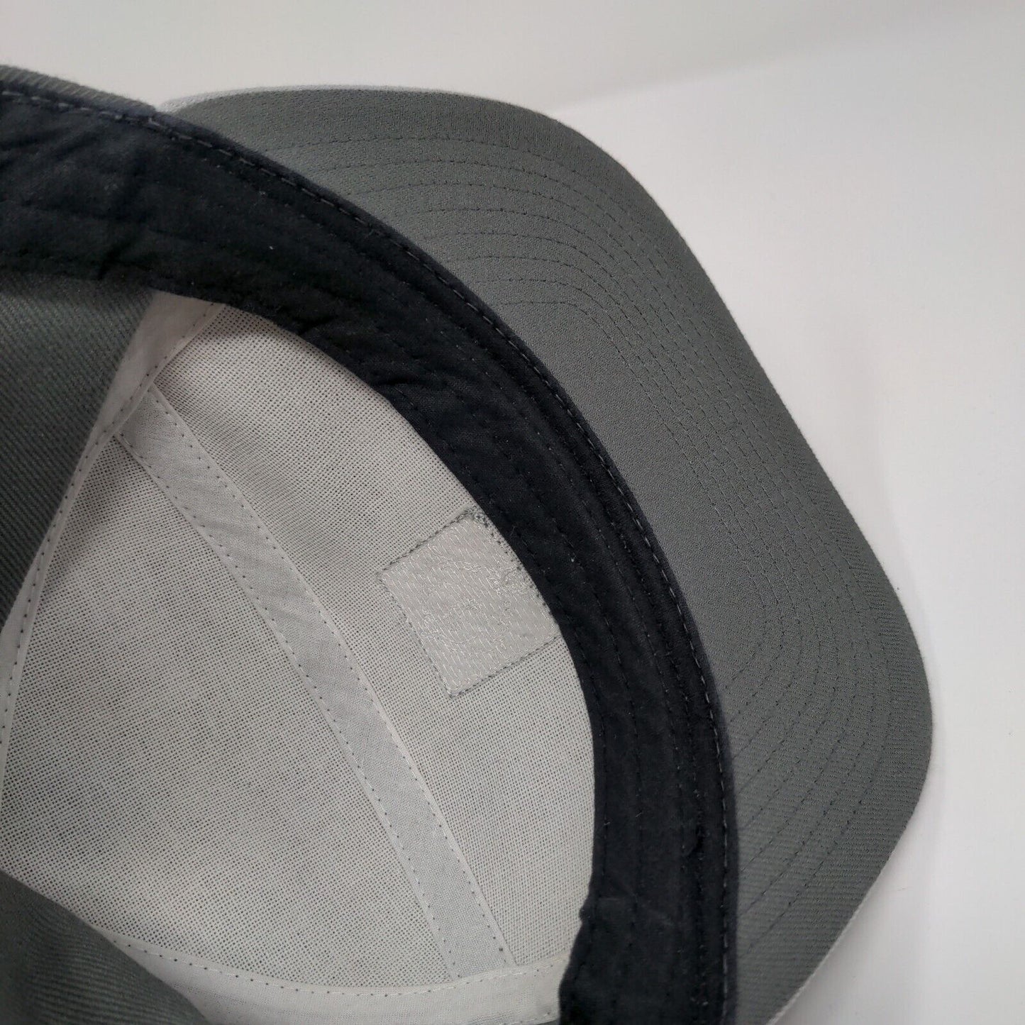 Dragon Alliance Patch Snapback Hat Gray OSFA Adjustable Vent Holes
