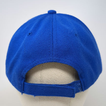 New York Giants Baseball Cap Blue One Size Embroidered Logo Strapback Hat