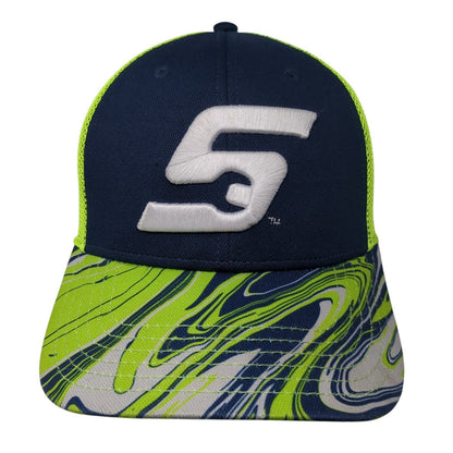 Snap-On Snapback Trucker Hat Multicolor One Size Adjustable Mesh Back 6 Panel