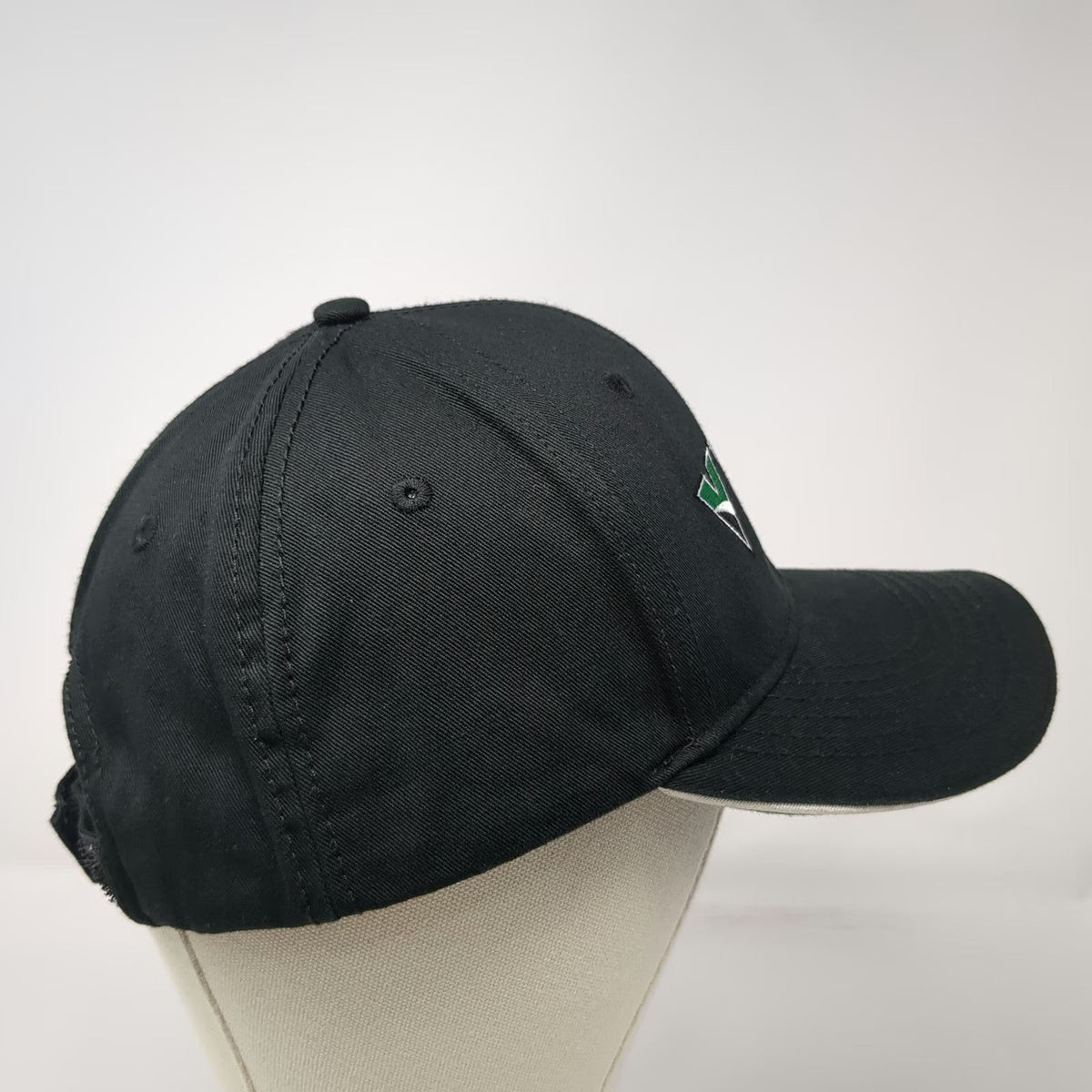 The Identity Group Baseball Cap Black OSFM Vermeer North Atlantic Strapback Hat