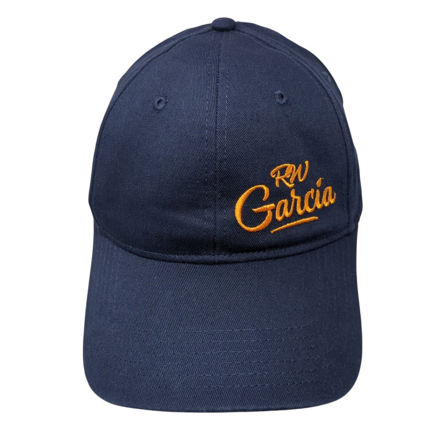 RW Garcia Snacks Strapback Hat Blue OSFM Adjustable Embroidered Otto