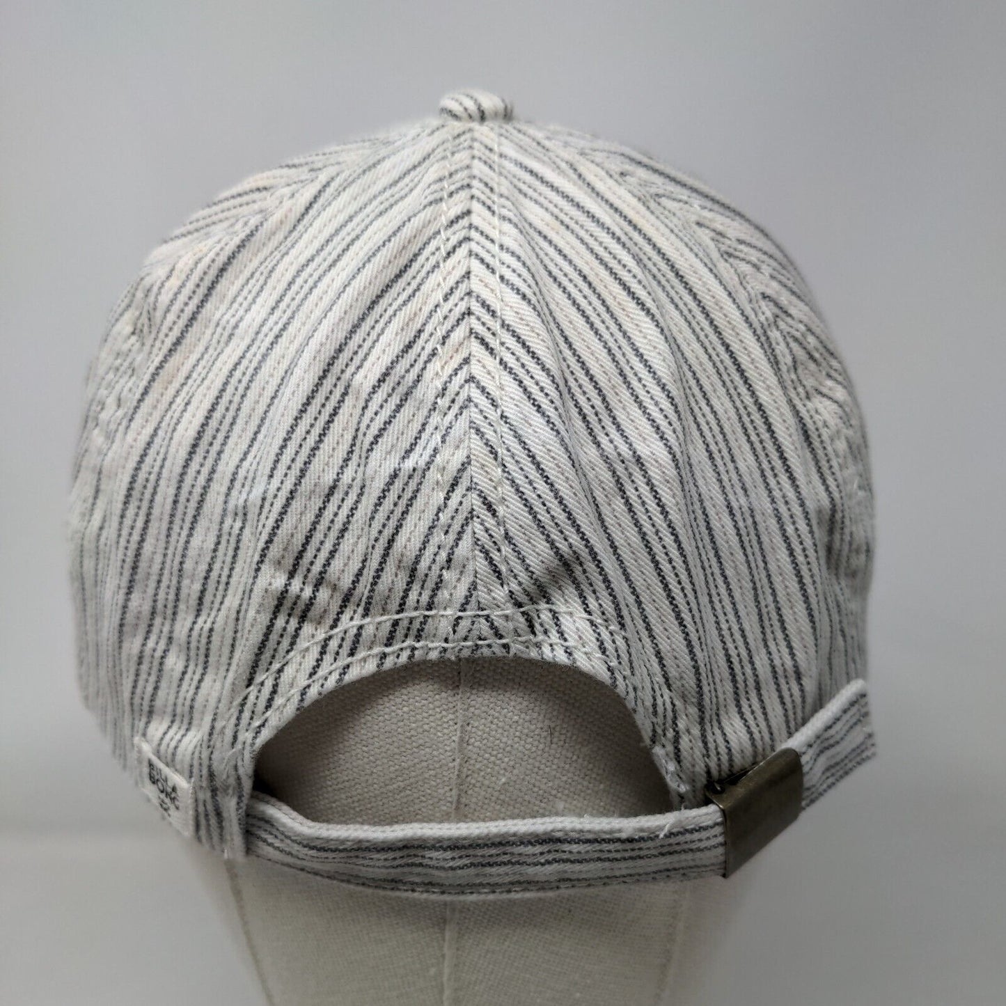 Billabong Slideback Hat Multicolor One Size Adjustable Pinstripe Blank Cotton
