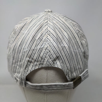 Billabong Slideback Hat Multicolor One Size Adjustable Pinstripe Blank Cotton