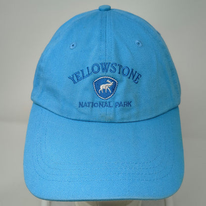 Prairie Mountain Baseball Cap Blue One Size Yellowstone National Park Moose Hat