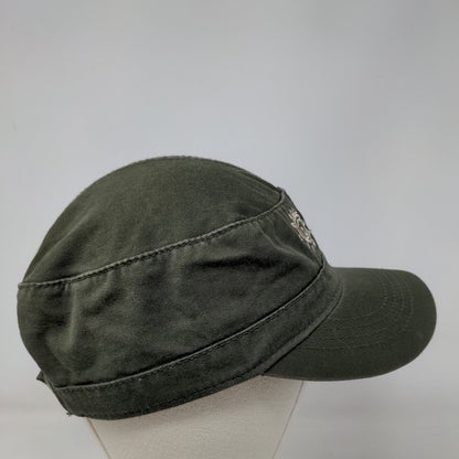 Camp Pennyroyal Cadet Army Cap Green One Size Adjustable Embroidered Fahrenheit