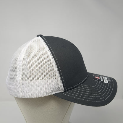 Keller Associates Logo Snapback Trucker Hat Gray One Size Mesh Back