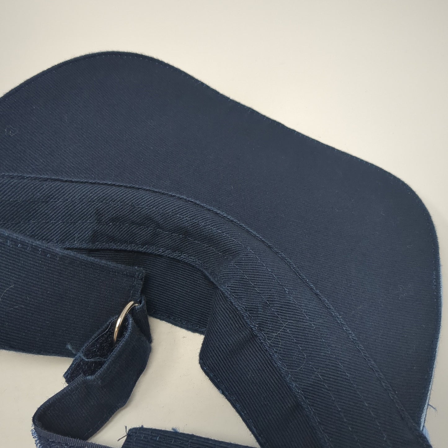Spirit Hearts Strapback Visor Hat Blue One Size Adjustable Outdoor