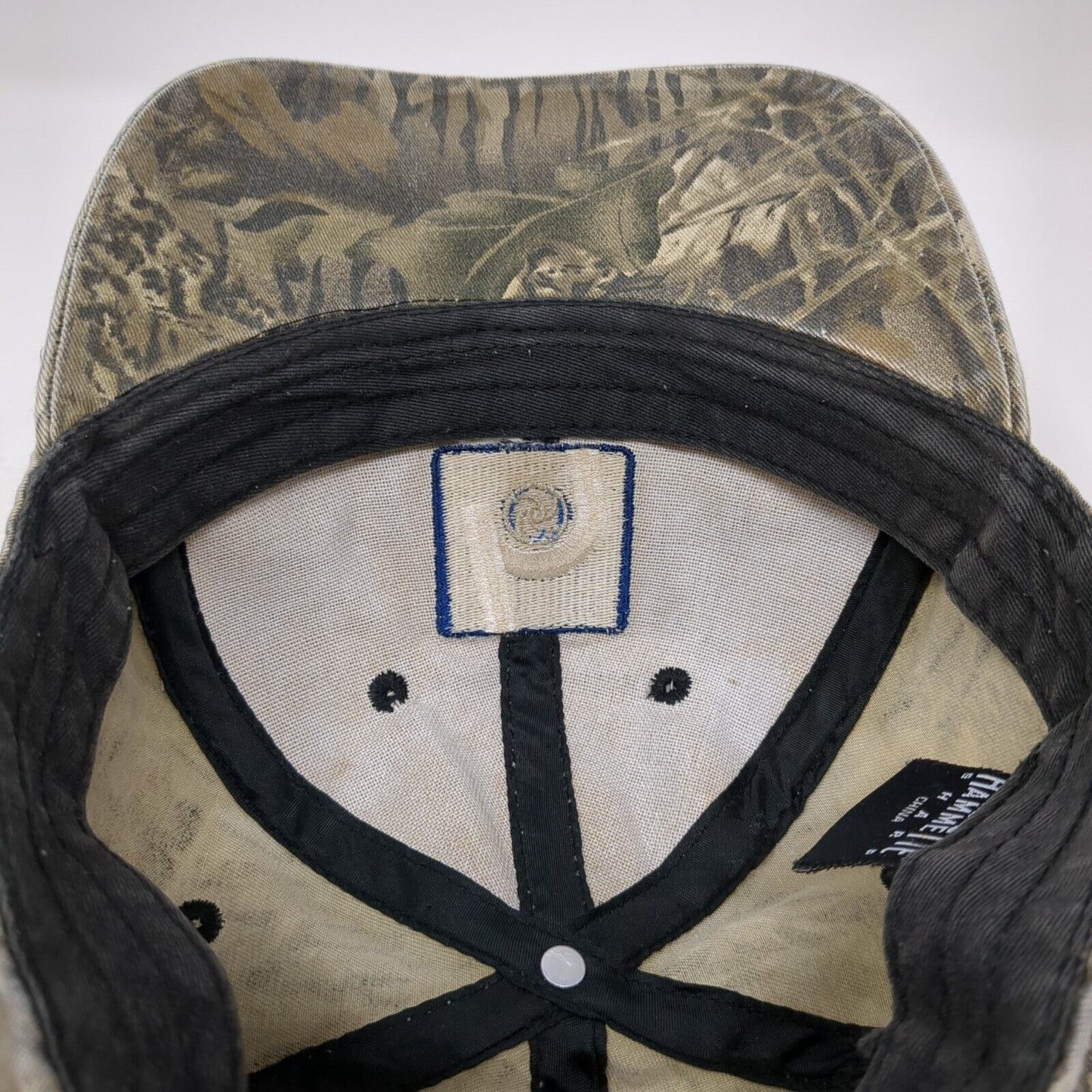 Hendry Corporation Strapback Hat Multi One Size Camo USA Flag Hunting