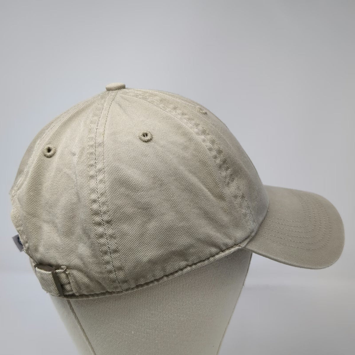 Life is Good Baseball Cap Beige One Size Jake Hiker Embroidered Cotton Hat