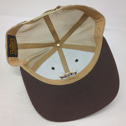 Yupoong Trucker Hat Brown One Size Smokey Bear Only You Mesh Snapback Embroidery