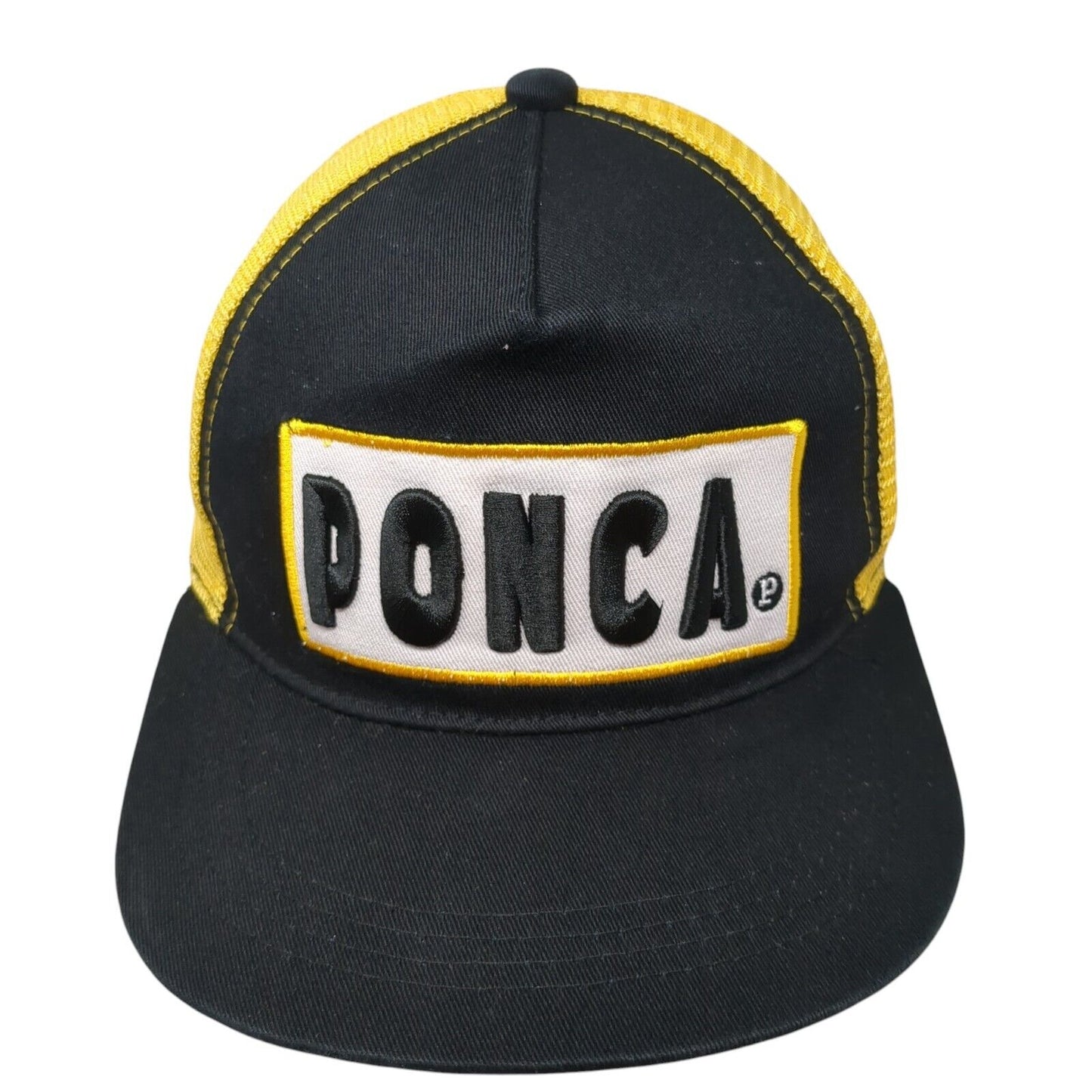 PONCA Snapback Trucker Hat Multicolor One Size Adjustable Embroidered 6 Panel