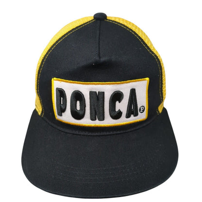 PONCA Snapback Trucker Hat Multicolor One Size Adjustable Embroidered 6 Panel