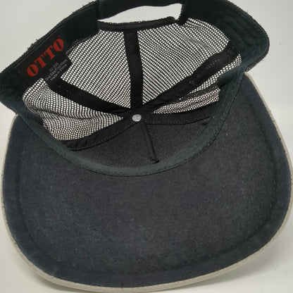 Otto Trucker Hat Gray One Size McCall Trailrunning Classic Mesh Strapback Run