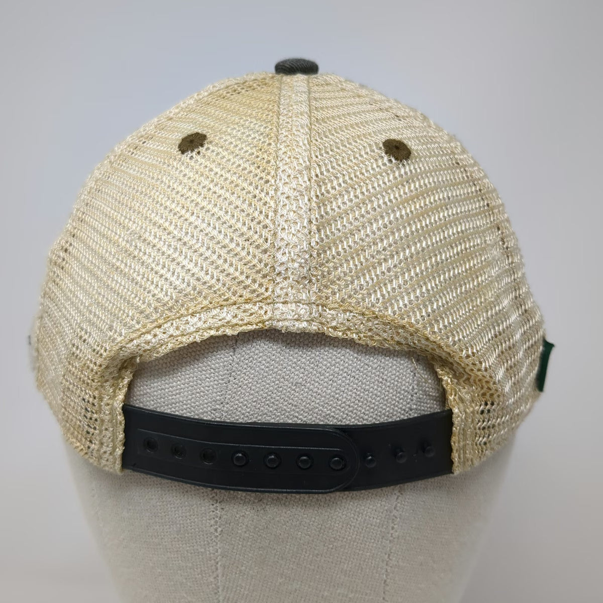 Legacy Trucker Hat Gray One Size Rockaway Beach Snapback Mesh Back Embroidered