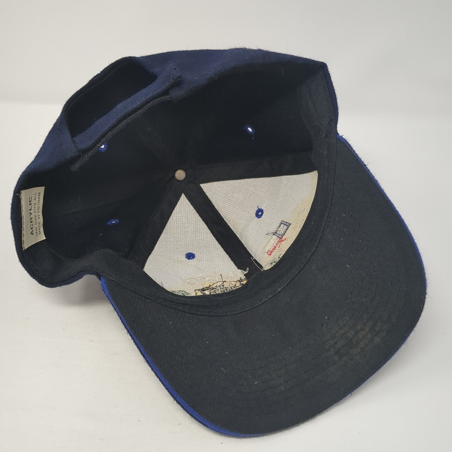 Alamo San Antonio Texas Baseball Cap Blue OS Adjustable Embroidered Patriotic