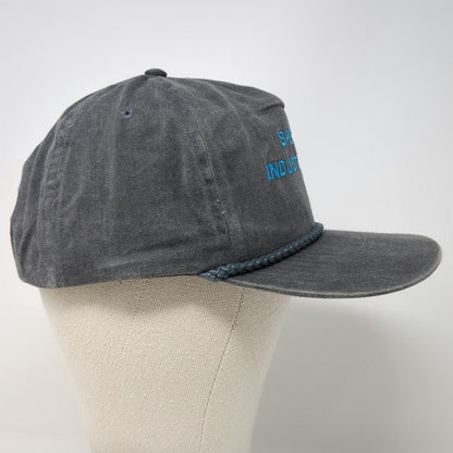 Head To Toe 5 Panel Gray Hat One Size Snapback Spencer Industries Inc Rope