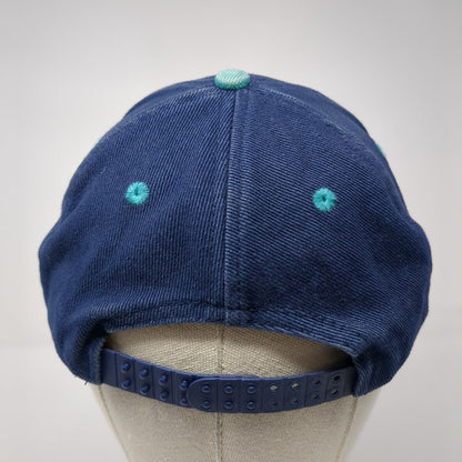 Kenworth Snapback Hat Blue One Size Adjustable 6 Panel Colorblock