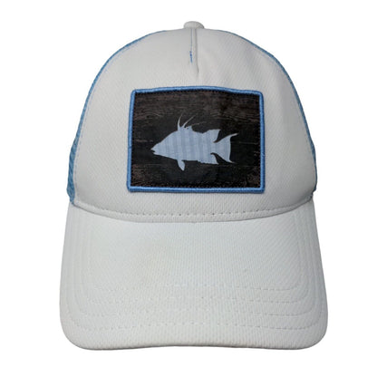 Fish Patch Snapback Mesh Back Trucker Hat Multi One Size Boaters Republic