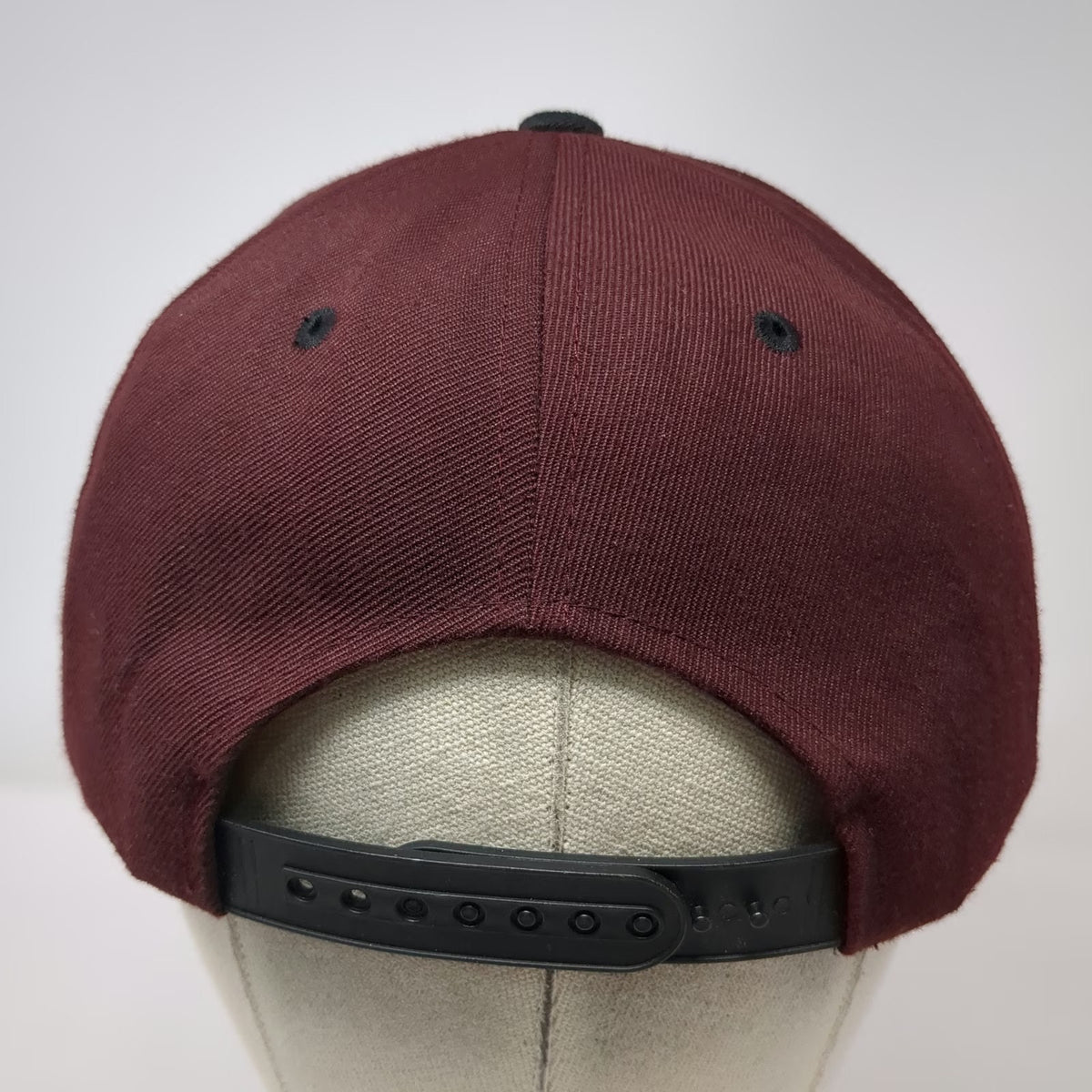 Zephyr Snapback Hat Red One Size Harvard University Lacer Hockey Laces Flat Brim