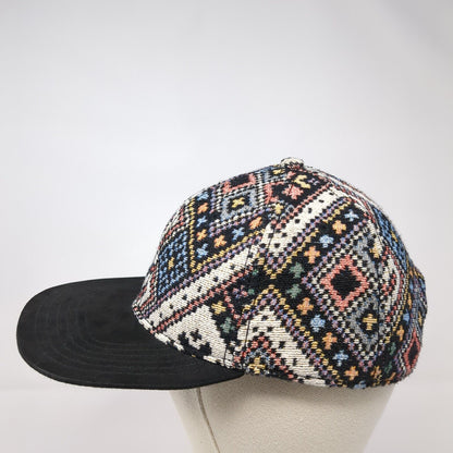 Art Class Snapback Hat Multi One Size Adjustable Geometric Colorblock