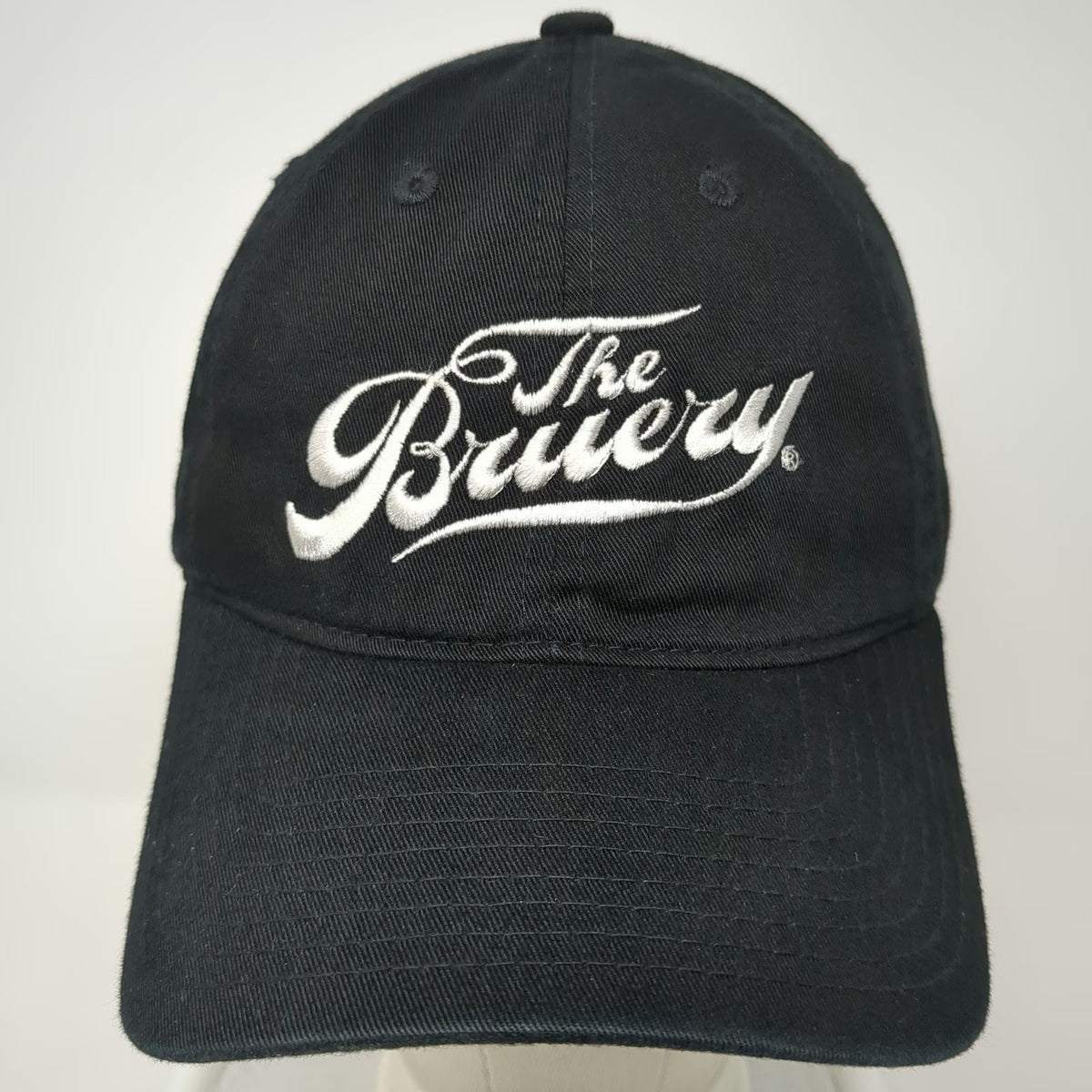 Decky Baseball Cap Black One Size The Bruery Embroidered Slideback Strap Hat
