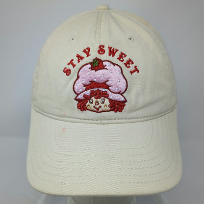 Mad Engine Baseball Cap Yellow One Size Strawberry Shortcake Stay Sweet Hat