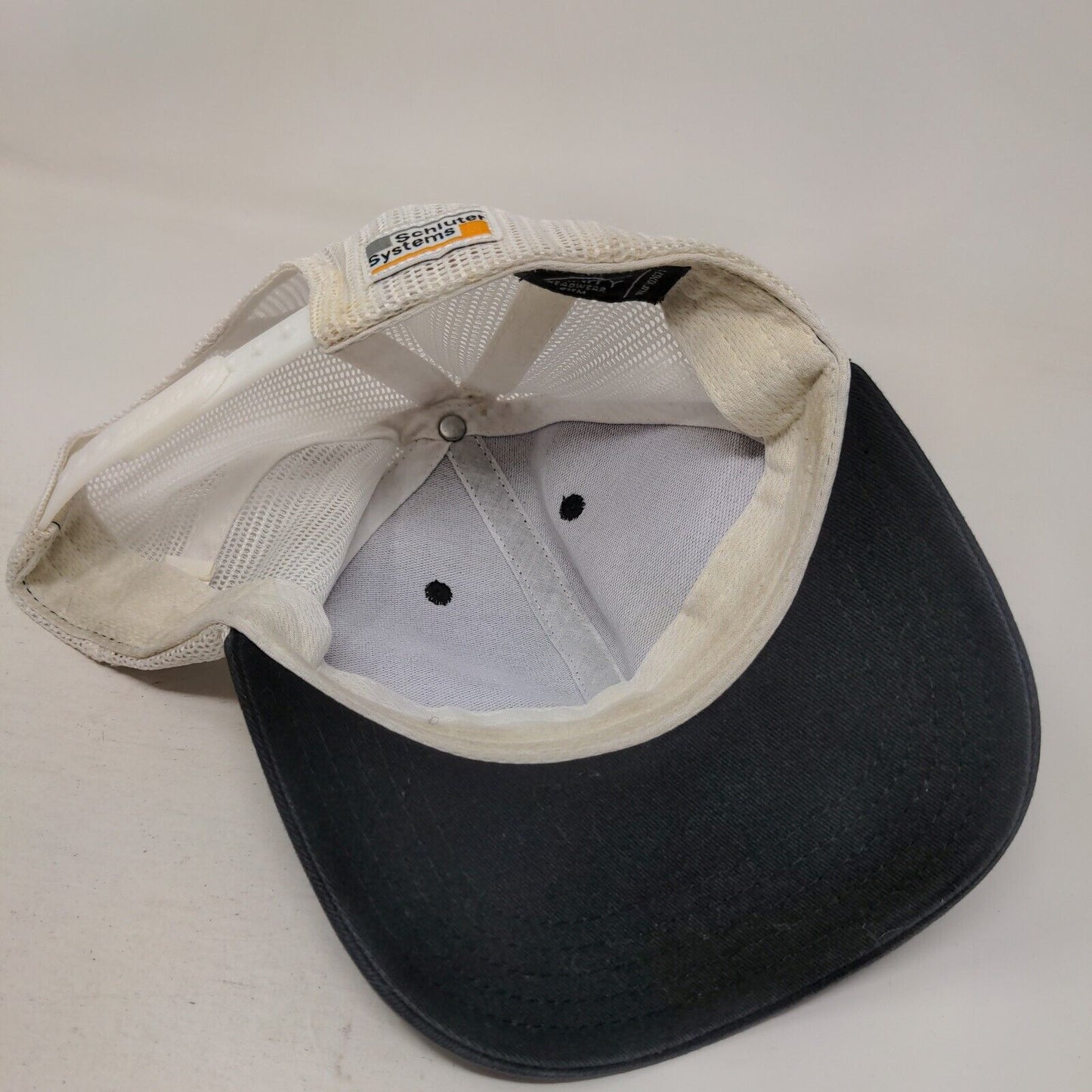 FRIENDS Slideback Trucker Hat Black OSFM Adjustable Embroidered Mesh Back