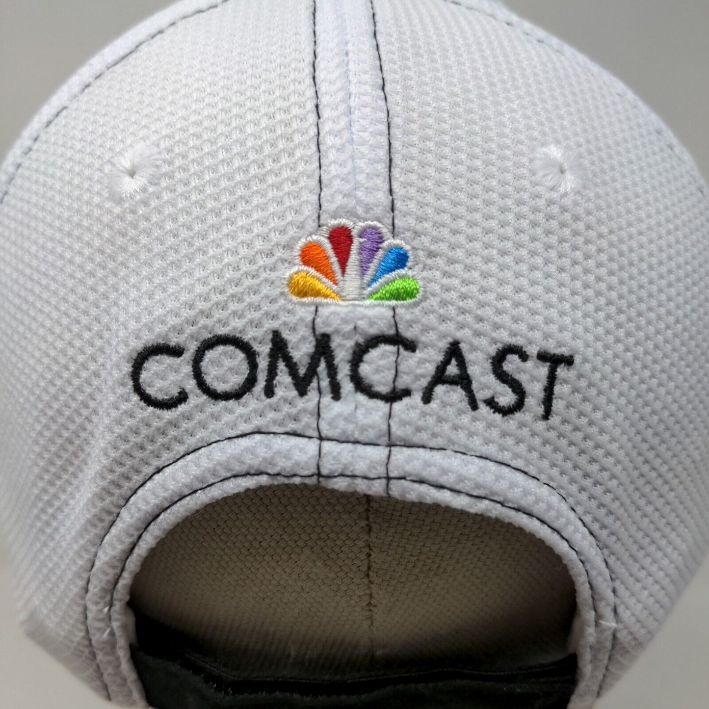 NASCAR Xfinity Comcast Series Men's Strapback Hat Red White NBC Logo