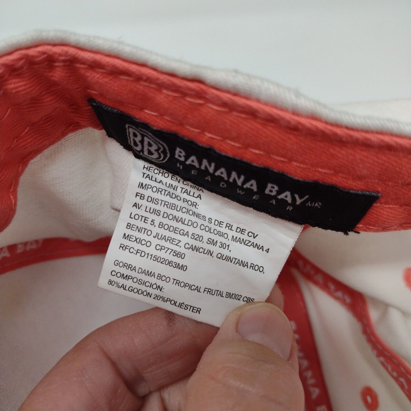 Los Cabos Mexico Slideback Hat Multicolor OSFA Floral Banana Bay