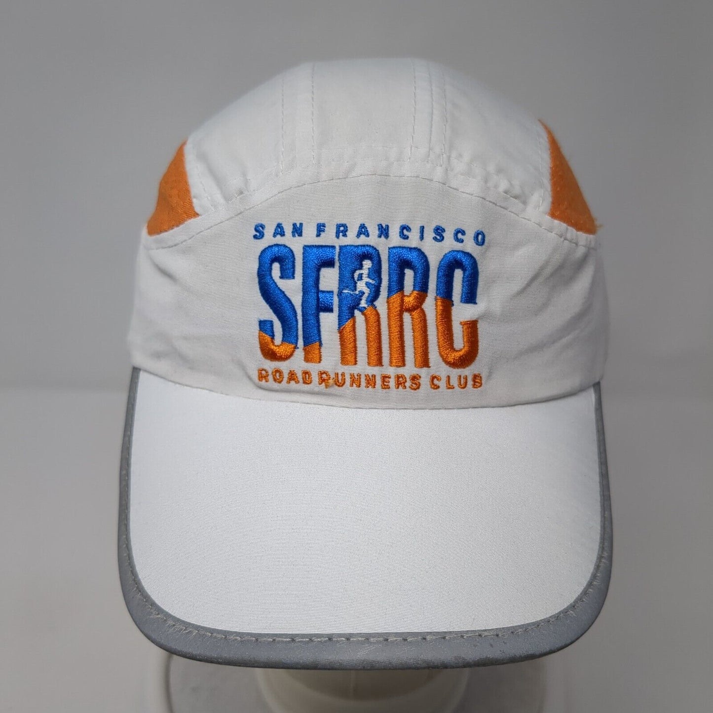SFRRC San Francisco Road Runners Club5 Panel Cap White One Size Leslie Jordan