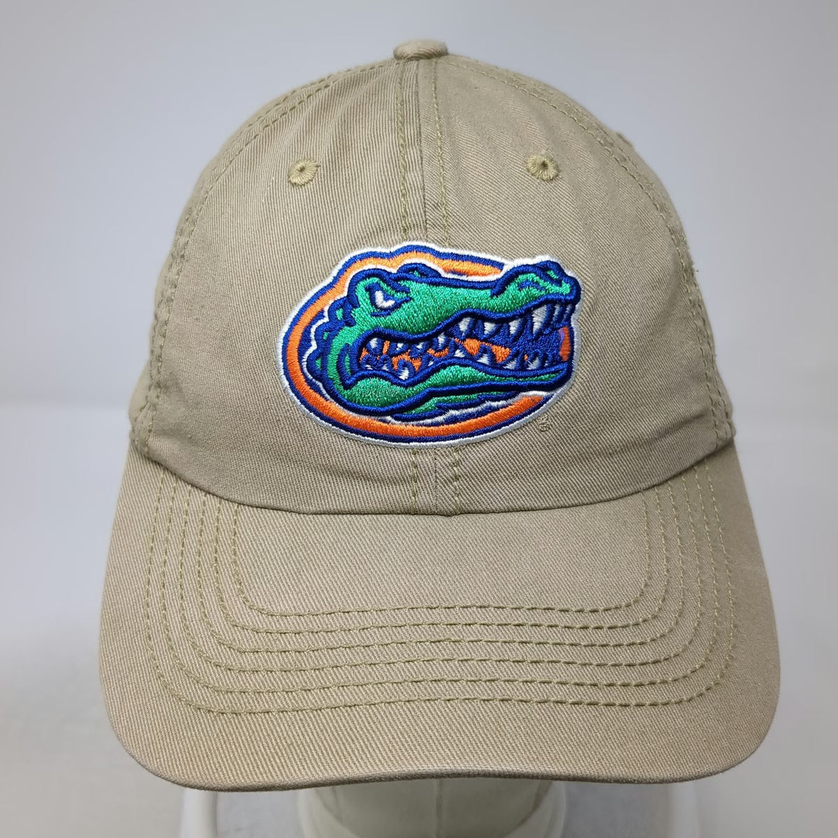Florida Gators NCAA Top of the World Beige Cap One Size Embroidered Strapback