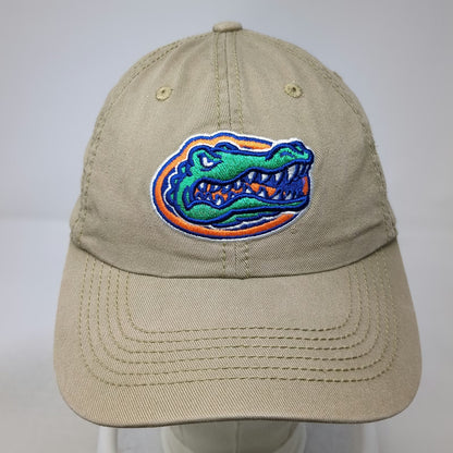 Florida Gators NCAA Top of the World Beige Cap One Size Embroidered Strapback