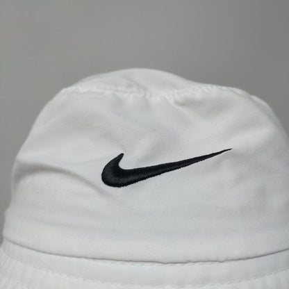 Nike Toddler Boys Bucket Sun Hat White Size Toddler Embroidered Swoosh Logo