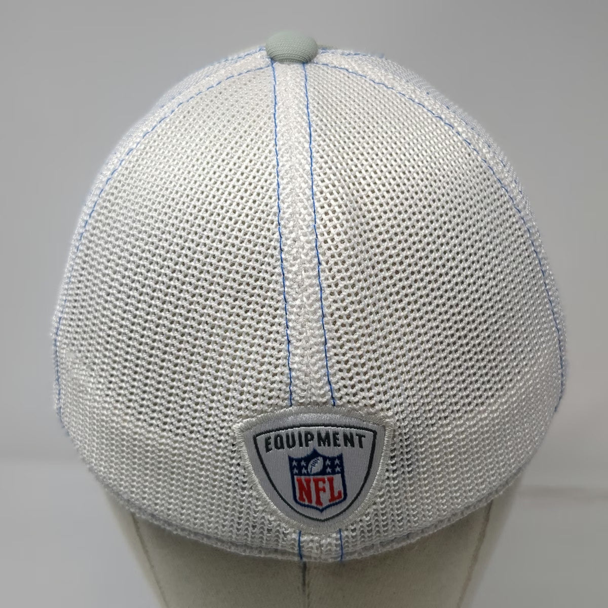 Reebok NFL Indianapolis Colts Cap Hat Blue White Gray One Size Mesh Sideline