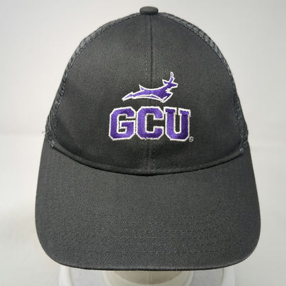 GCU Antelopes NCAA Port Authority Baseball Cap Gray OSFM Mesh Back Strapback Hat