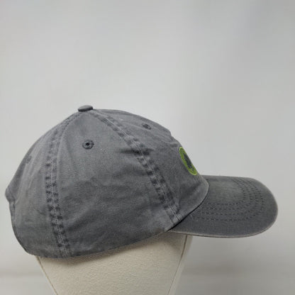 Oak Street Health Strapback Hat Gray One Size Embroidered Port & Company