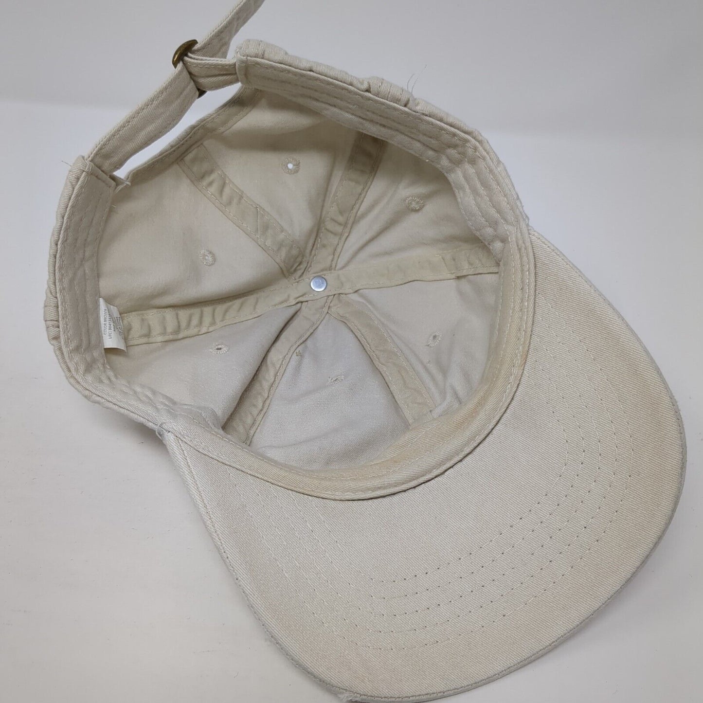 Unbranded Slideback Hat Brown Tan One Size Adjustable Blank Outdoor
