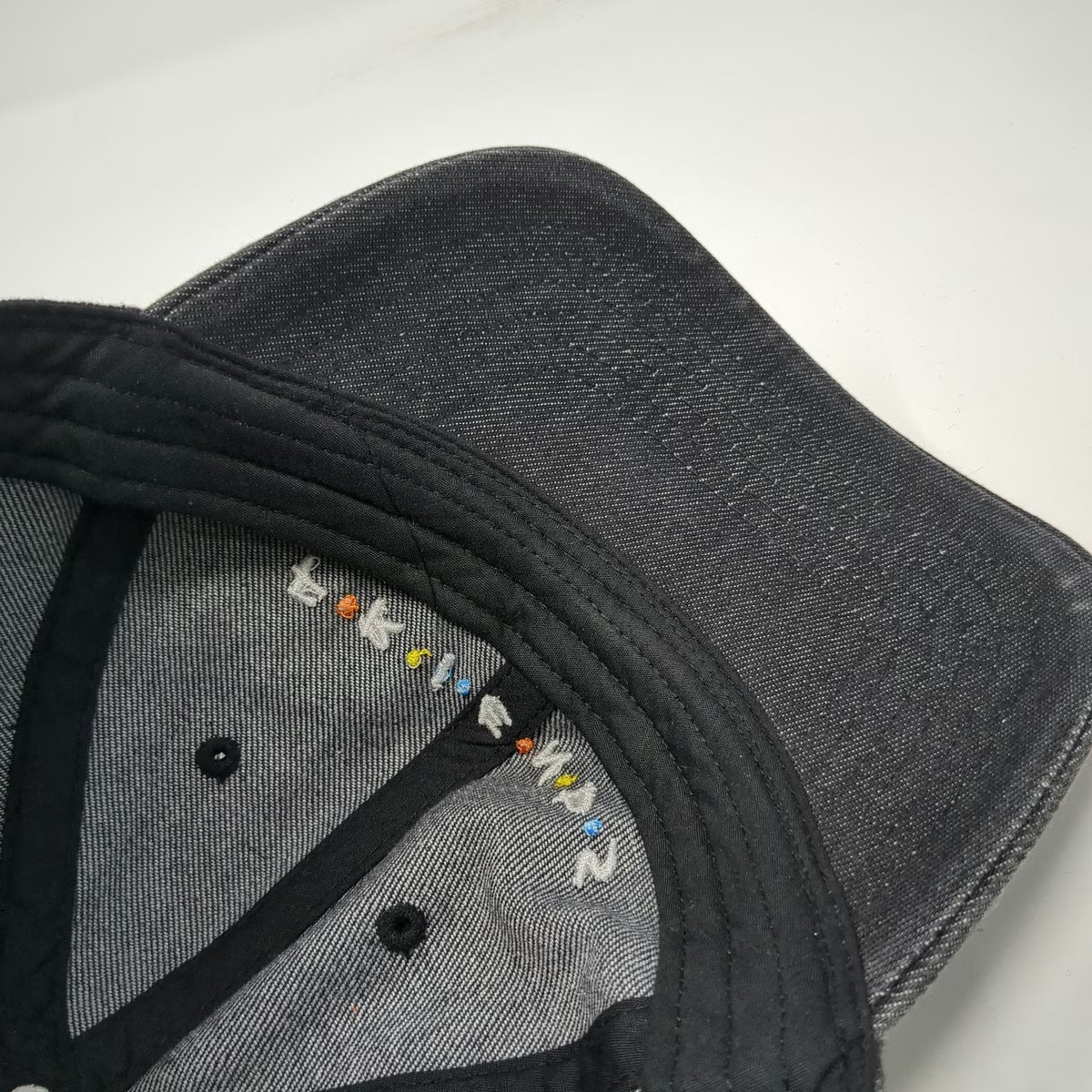 Friends Television Series Baseball Cap Black One Size Slideback Embroidered Hat