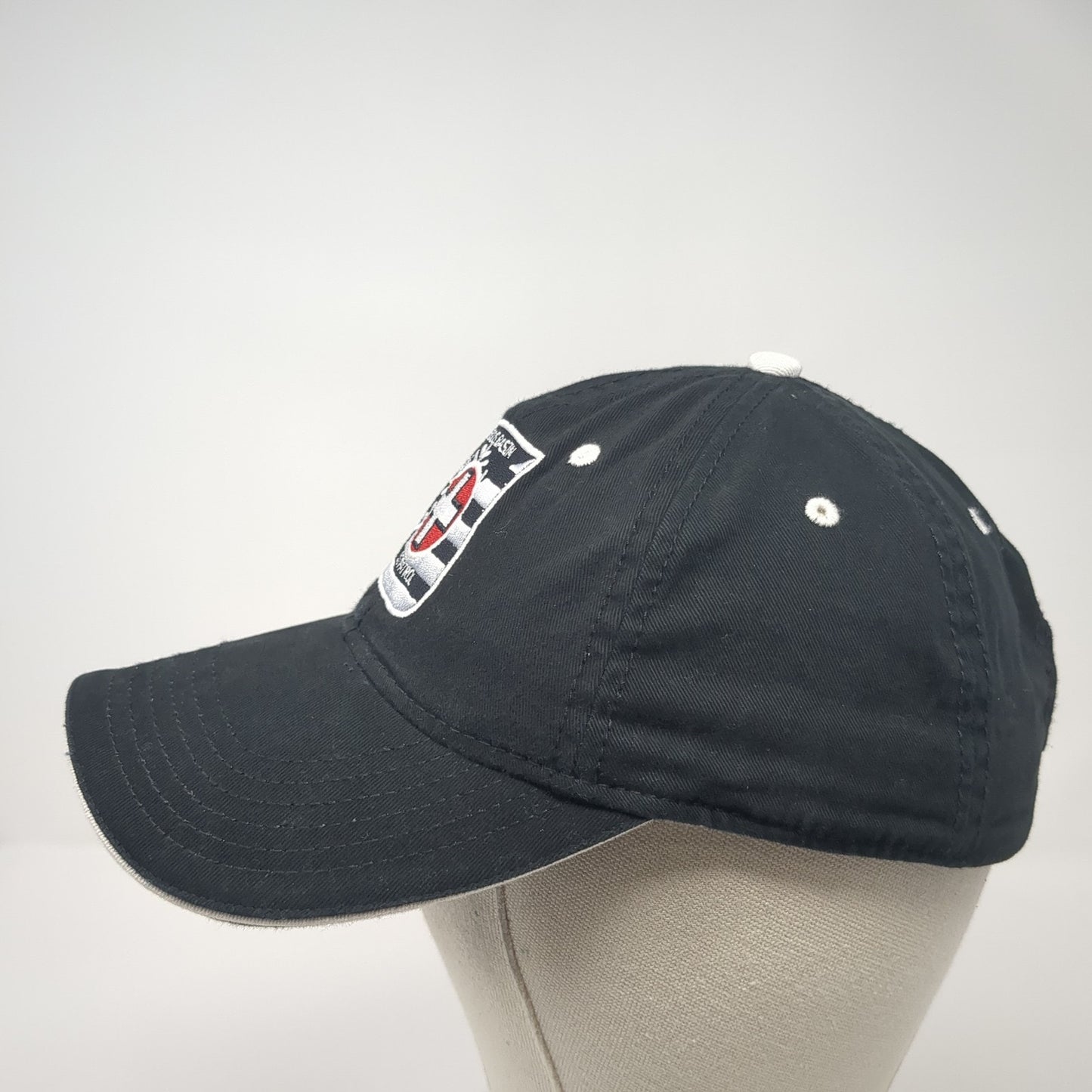 Bogus Basin Ski Patrol Slideback Hat Black One Size Embroidered Sportsman