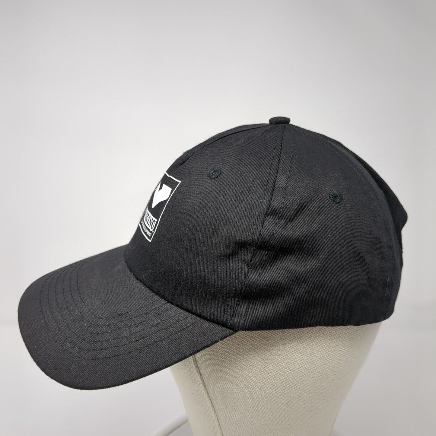 VIKING Life-Saving Equipment Strapback Hat Black One Size Adjustable