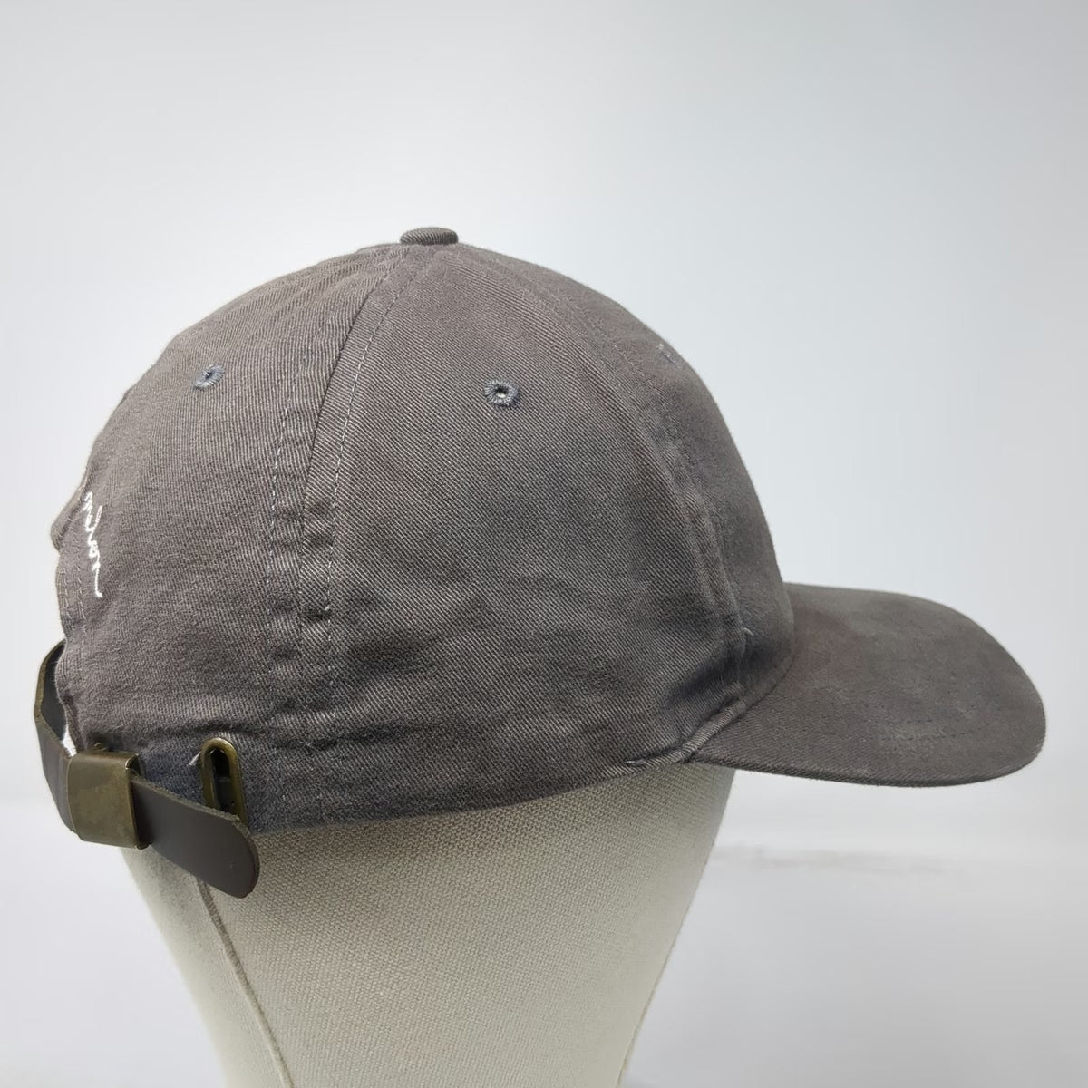 Love Your Melon Baseball Cap Gray One Size American Flag Heart Hat Made in USA