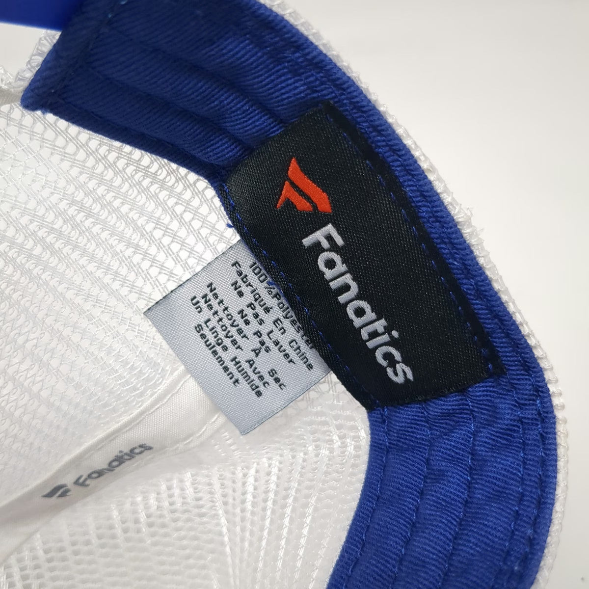 Indianapolis Colts NFL Fanatics Trucker Hat Blue White OSFM Mesh Snapback Logo