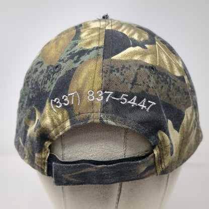 Ranger Directional Drilling Hat Baseball Cap Green Camo Leaf Pattern One Size