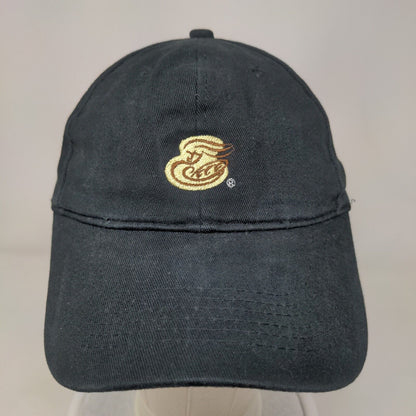 Panera Bread Slideback Hat Black One Size Adjustable Embroidered 6 Panel