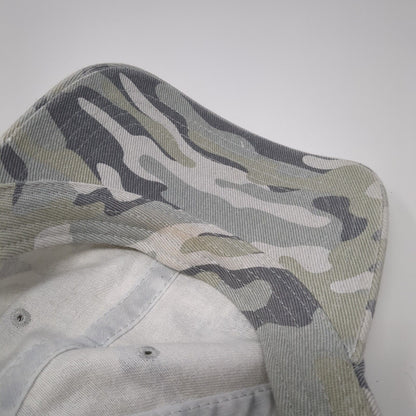 Rubi Slideback Hat Camouflage OSFA Adjustable 6 Panel Vent Holes Outdoor