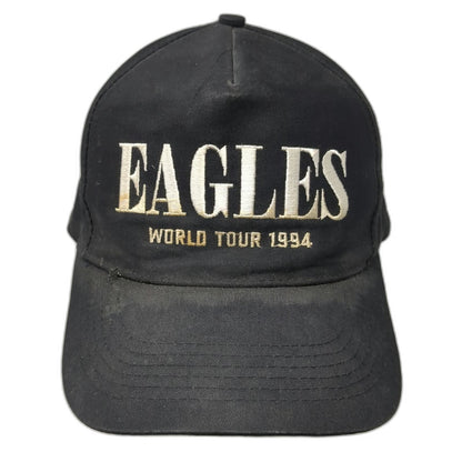 Head To Toe 5 Panel Black One Size World Tour 1994 Hell Freezes Over Music Hat