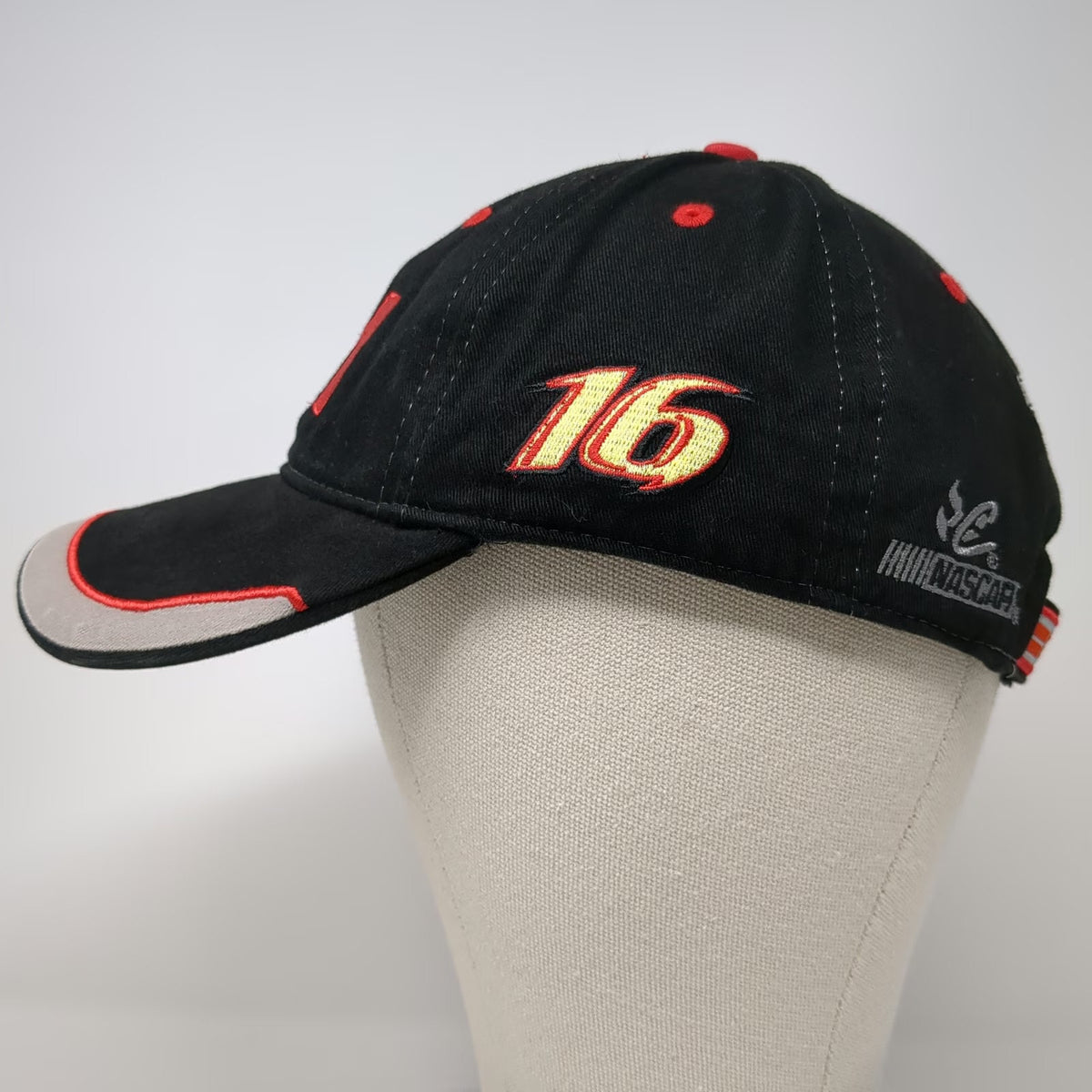 Chase Authentics Baseball Cap Black One Size 3M Greg Biffle 16 NASCAR Racing Hat