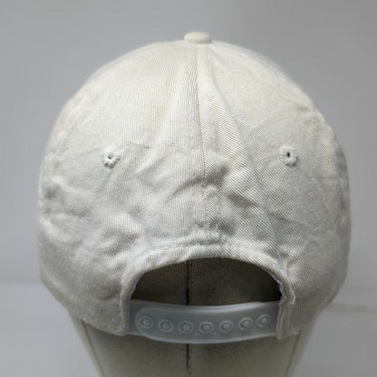 T.I. 5 Panel White One Size Hat Snapback Lucent Technologies Bell Labs Rope