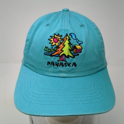 Pahaska Slideback Hat Blue One Size Adjustable Embroidered 6 Panel Screenworks