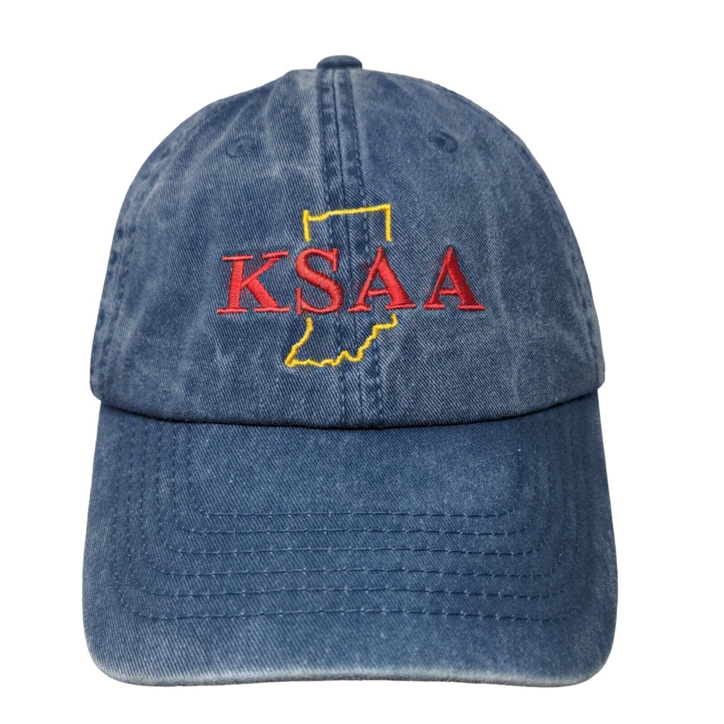 KSAA Strapback Hat Blue OSFA Embroidered Adjustable 6 Panel Hit Wear